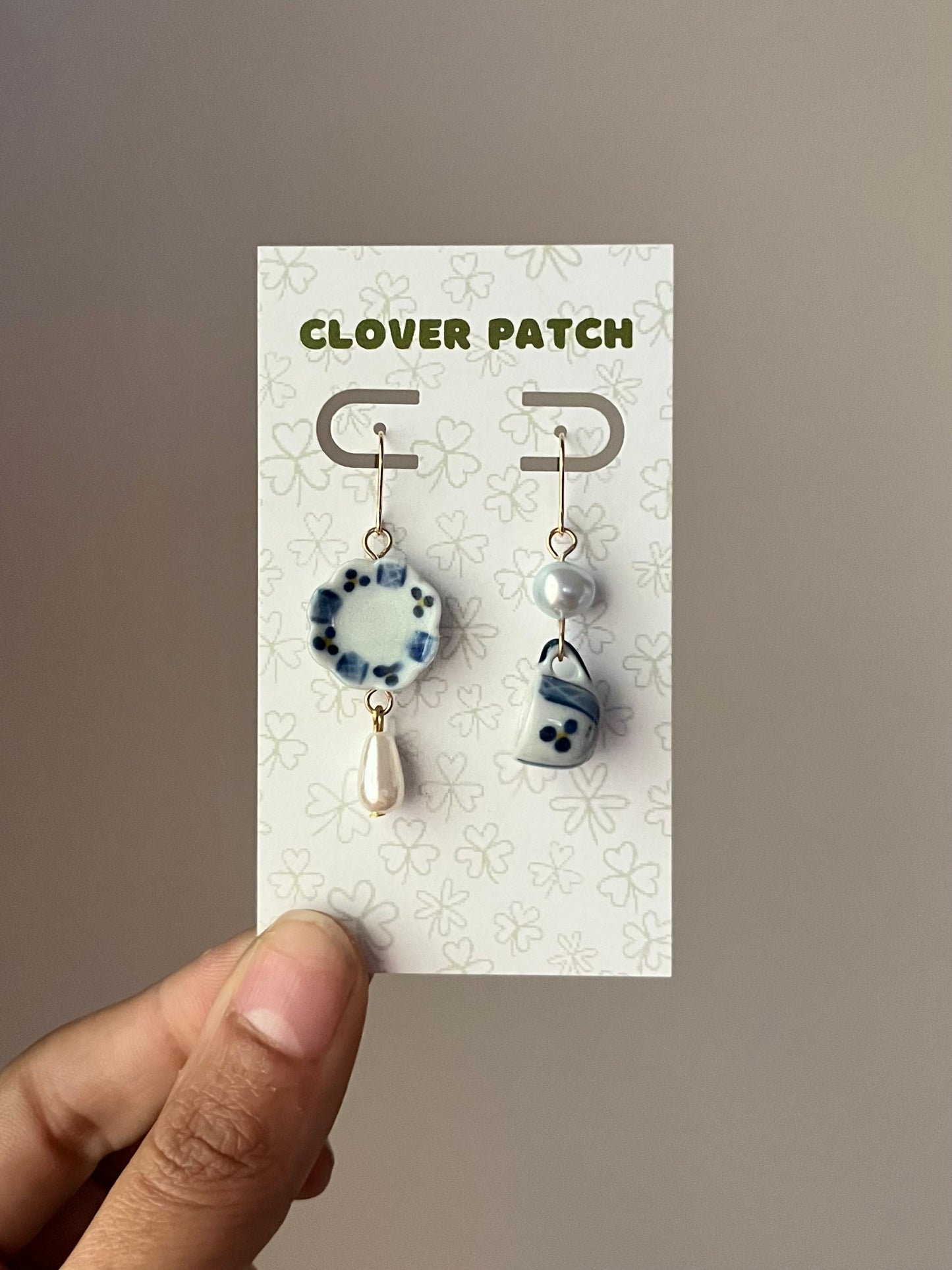 Blueberry Tea Earrings